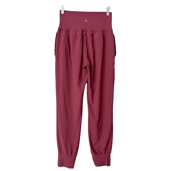Athleta Berry Pink Salutation Jogger Pants - Picture 5 of 10